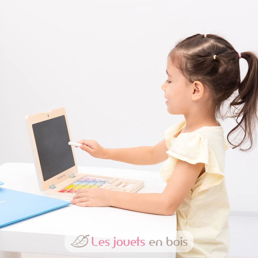 Mon premier ordinateur portable - New Classic Toys - Jouets en bois