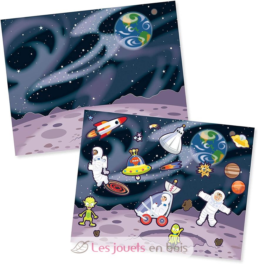 Livre D'autocollants Réutilisable Pour Filles - Jeu Créatif De Déguisement - Cahier D'activités éducatif Pour Voyages, Famille, Anniversaire