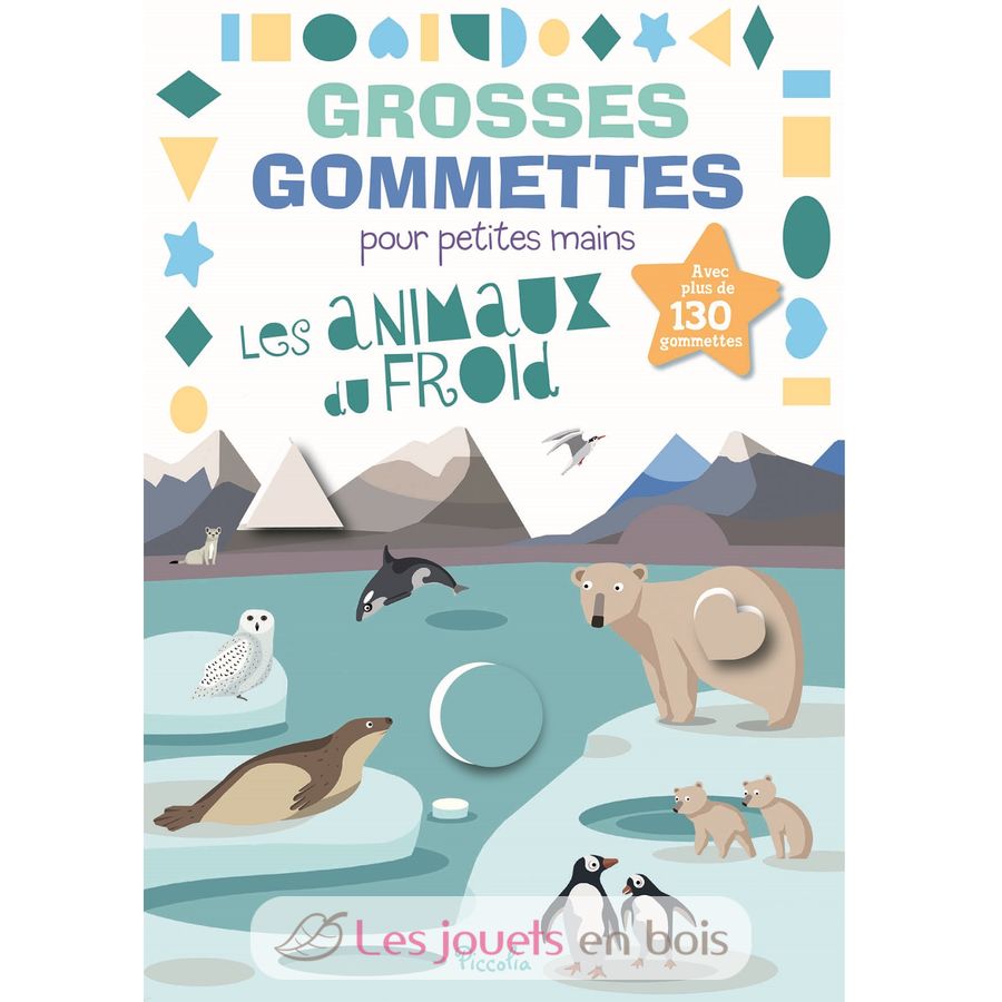Grosses gommettes pour petites mains les animaux du froid - Piccolia ...