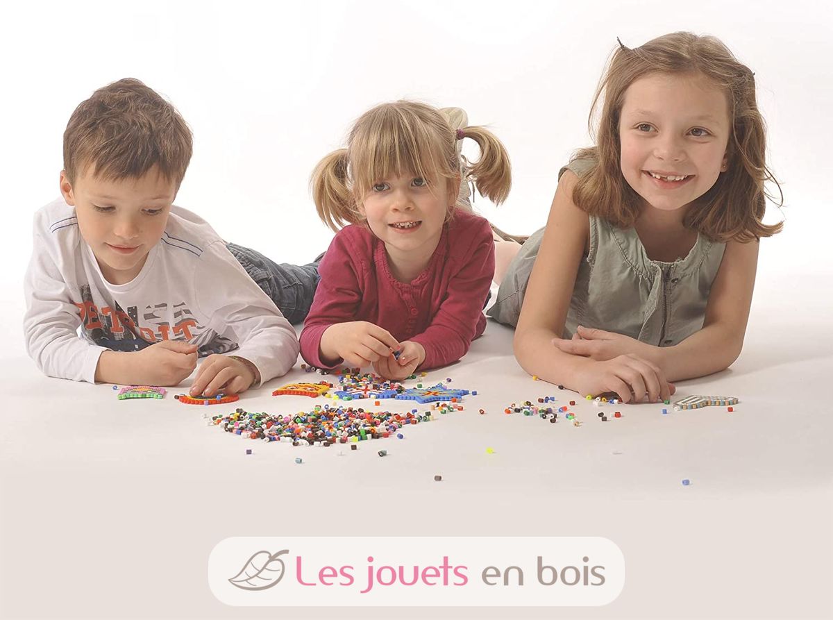 Perles à repasser Hama MINI 2.5 mm Gris Foncé (n°71) x2000 - Perles & Co