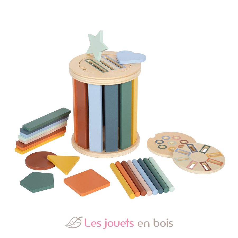 Milaget Jouet Tambour Rotatif Montessori pour Garçons Filles Nourrissons 1-3 Ans Milaget Jouet Tambour Rotatif Montessori pour Garçons Filles Nourrissons 1-3 Ans