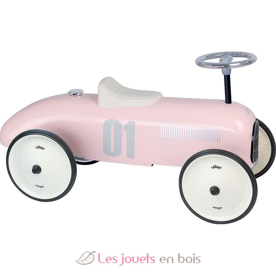 Porteur Vintage blanc crème Vilac BamBinou