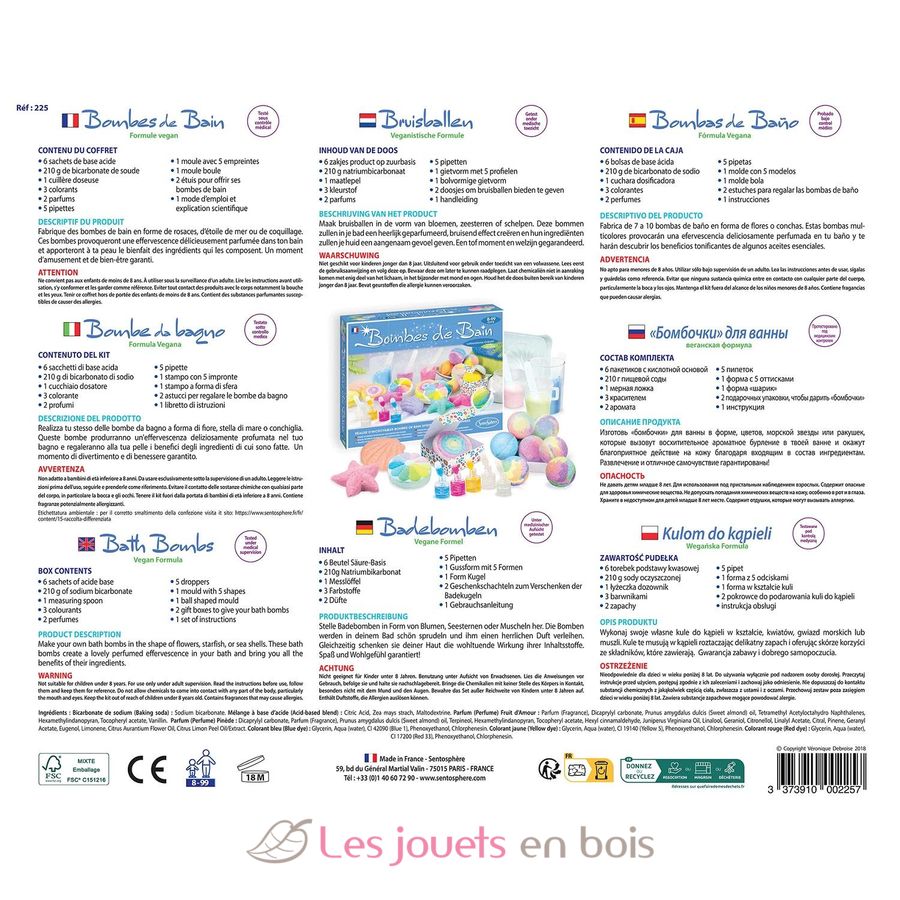 Lot De 10 Moules à Bombes De Bain En Aluminium - Tailles 4,5/5,5/6,5 Cm, DIY