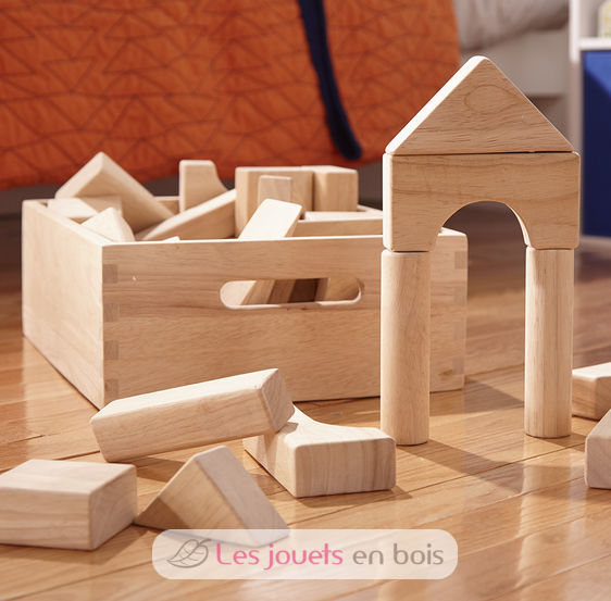 Blocs de construction en bois massif 10503 Melissa & Doug — free download