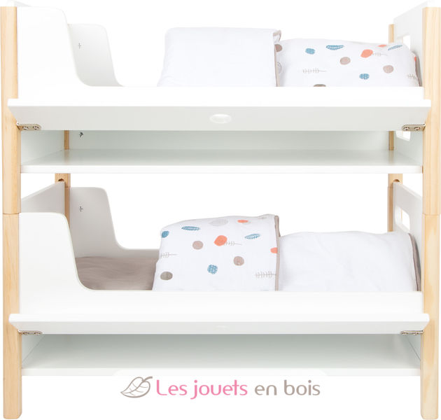 Small Foot - Lit de poupée en bois Little Button