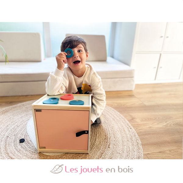Small Foot Quilles En Bois Grenouille - Jeu D'Adresse Pour Enfants | Jeu De Plein Air Ou Intérieur | Amusant Et Coloré