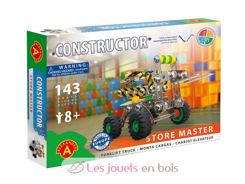 Constructor Store Master Chariot élévateur - Alexander Toys - Jeux