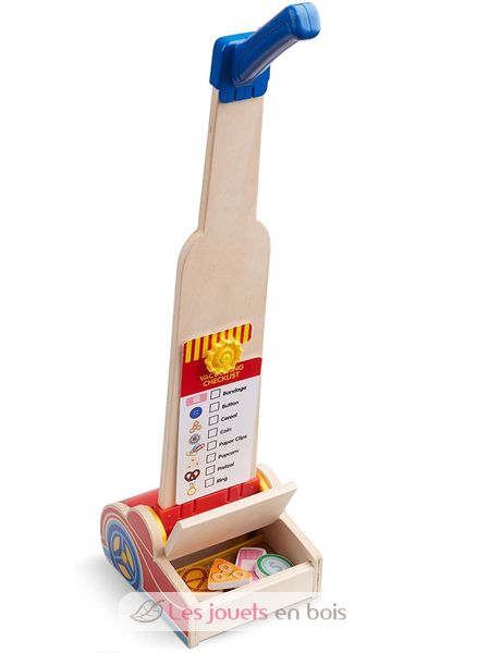 Aspirateur en bois pour enfant - Melissa and Doug - Jouet d'imitation