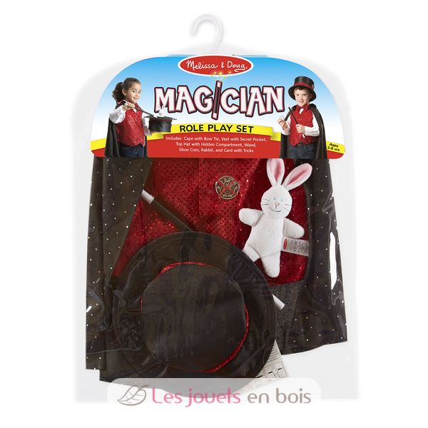 URAQT Deguisement Sorcier per Enfant, Costume de Magicien, Ensemble