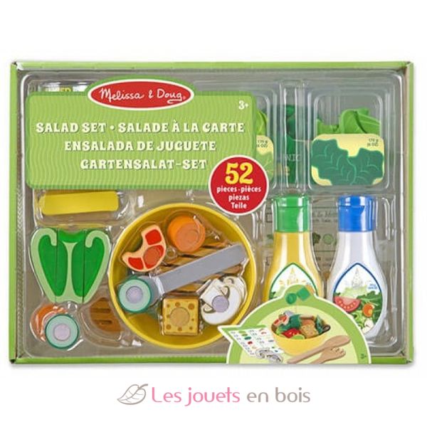 Salade à la carte Jeu d'imitation Melissa and Doug 19310 Salade à la carte Jeu d'imitation Melissa and Doug 19310