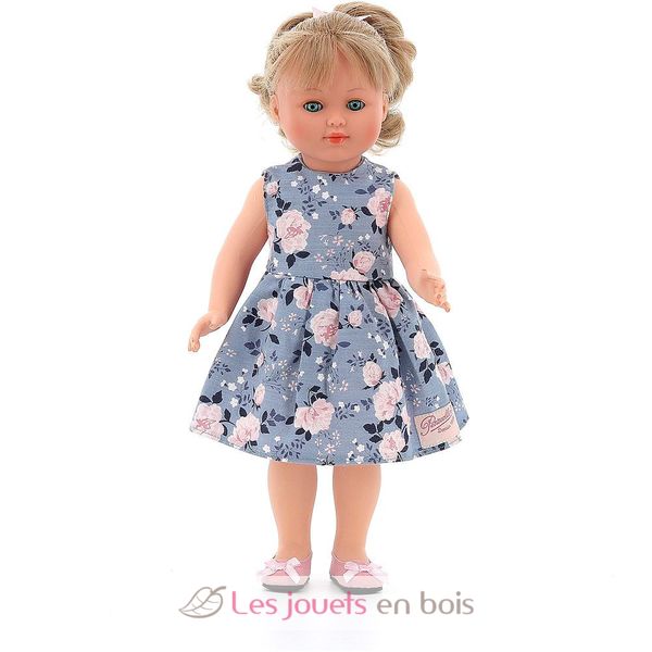 Habits pour poupon petitcollin 28 cm - ensemble jaune et gris - Un