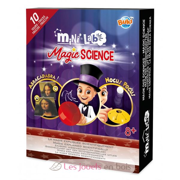 Mini Lab Magie des sciences - Buki France 3015 - Jeu éducatif