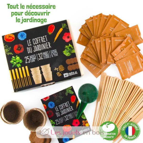 RADIS ET CAPUCINE Ma première mangeoire Coffret atelier