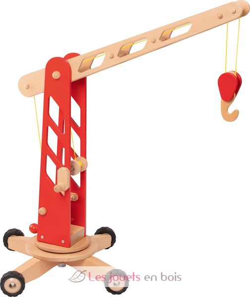 small foot® Grue enfant, accessoires de chantier bois