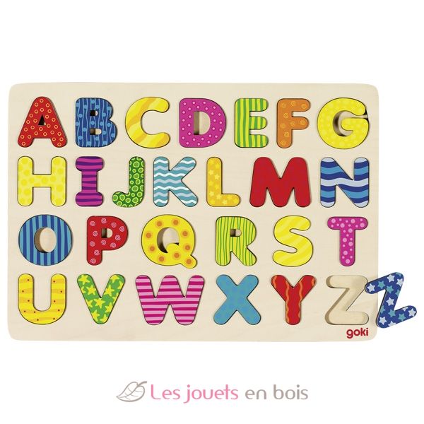 Jeux Enfant 2-4 Ans,Puzzle Alphabet,Apprendre Couleurs Lire et