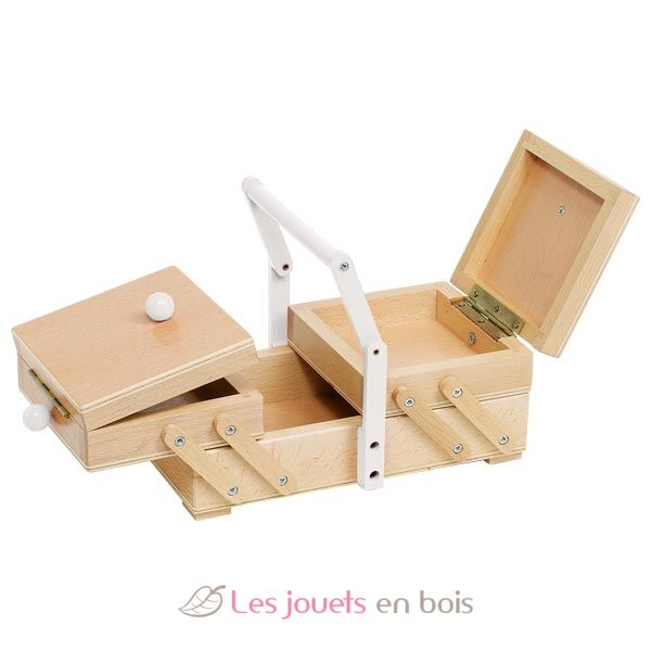 magi gift Boîte à couture en bois avec accessoires de kit de