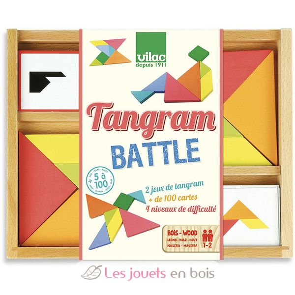 Tangram Battle - Jeux et jouets en bois - Jouets enfant - Enfants, jouets  et jeux