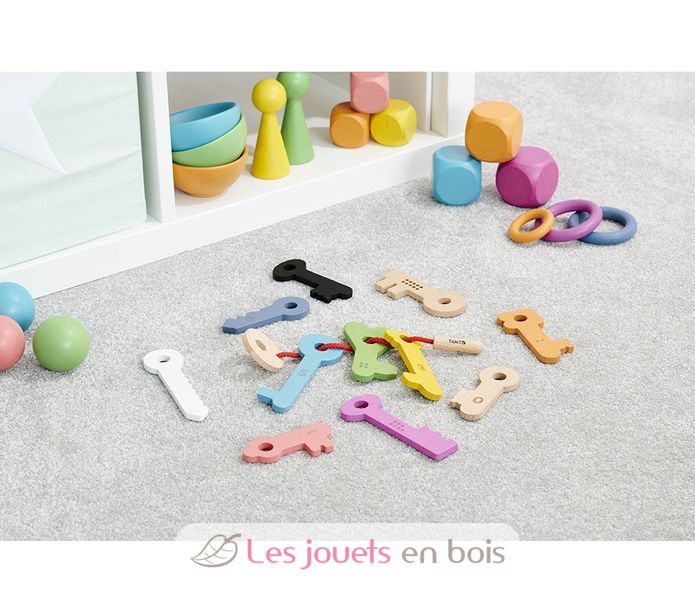 BEAHING Arbre à Musique en Bois avec Billes, Jouet de Chute de Balle Montessori, Balle d