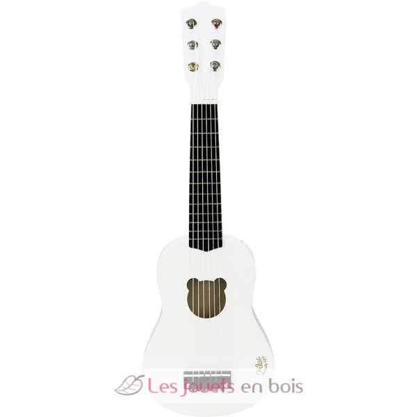 Guitare blanche Vilac 8375 - Guitare en bois pour enfant - Jouet musical