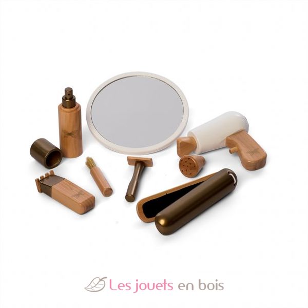 Set de coiffure en bois