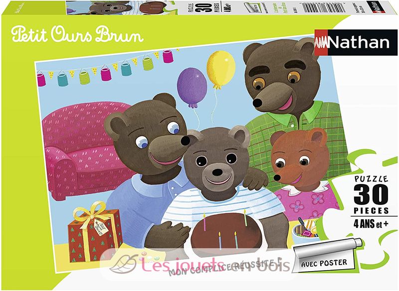 Nathan - Puzzle Enfant - Puzzle 30 p - Le chantier - Dès 4 ans