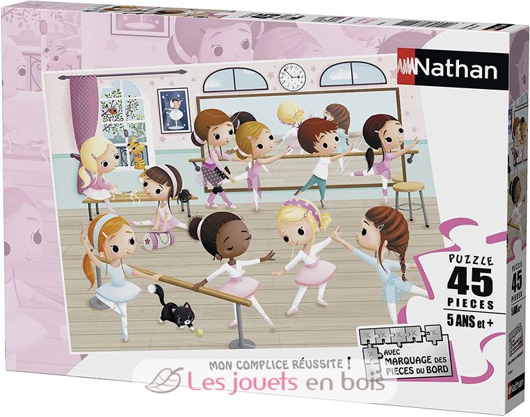 Puzzle 45 pièces : Le monde des Barbapapa - Nathan - Rue des Puzzles