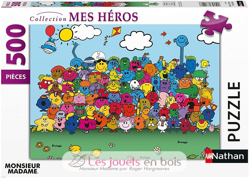 PUZZLE BD ASTÉRIX et Obélix à Londinium 500 pièces Nathan complet EUR 6