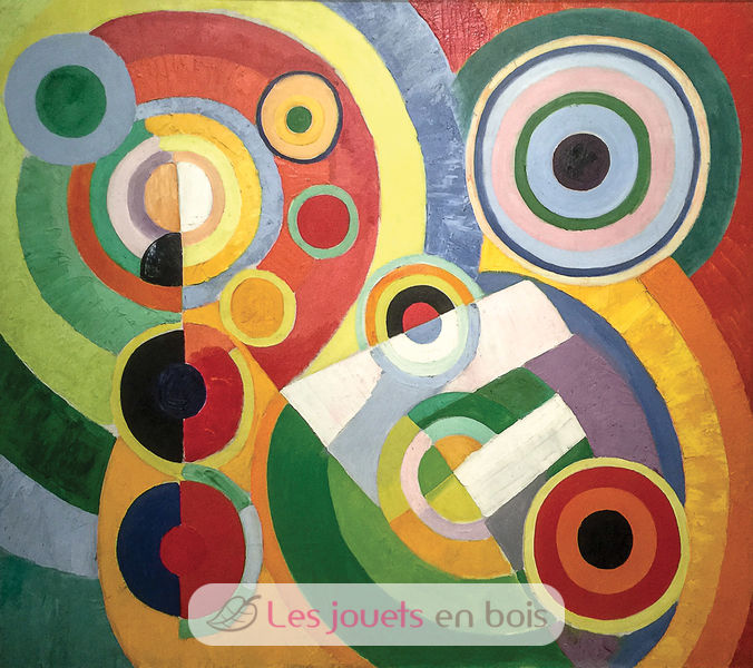 Puzzle enfant en bois : Robert Delaunay : Tour Eiffel