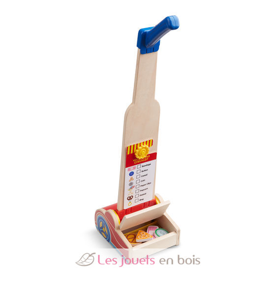 aspirateur en bois jouet