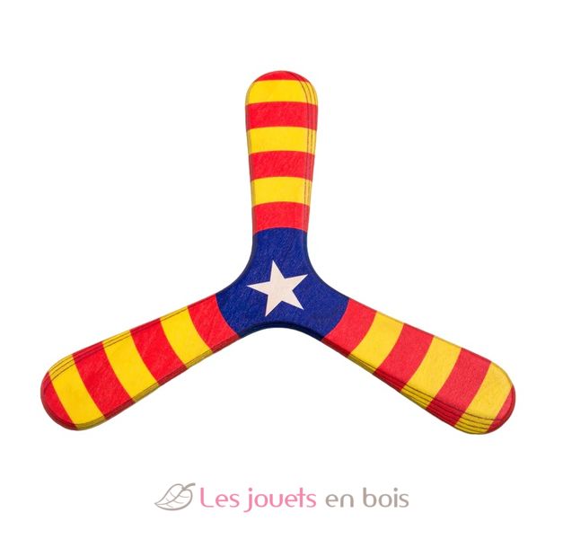 Boomerangs En Mousse EVA - 5 Pièces Colorées Pour Enfants (diam. 23 Cm, Design 3 Ailes)