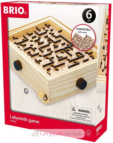 Labyrinthe - Brio - Jeux de société Brio en Bois. De 3 à 8 ans