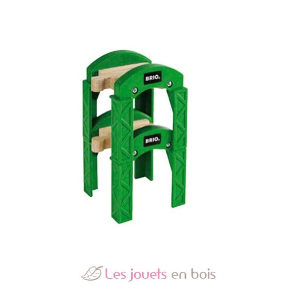 Supports De Pont Pour Circuit De Voiture Carrera First - Lot De 2 - Pièce D'occasion