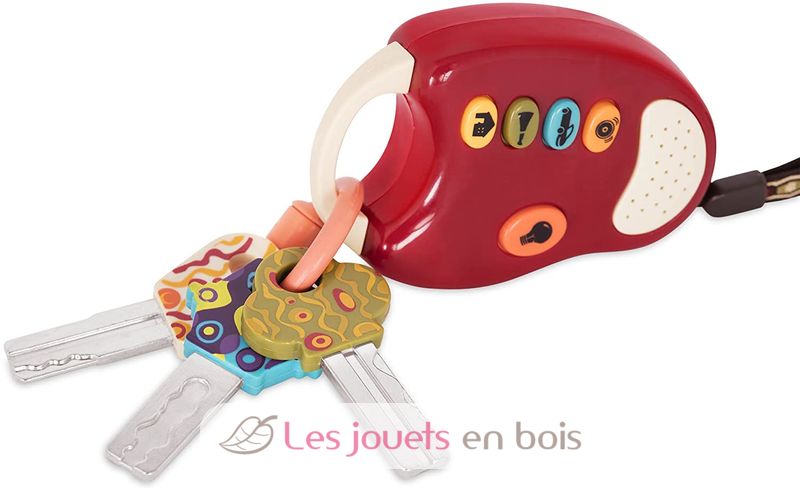 Porte Cles Voiture Funkeys B Toys Jouet D Eveil Pour Bebe Porte Cles Voiture Funkeys B Toys Jouet D Eveil Pour Bebe