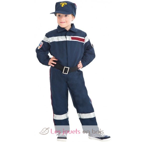Déguisement pompier enfant 116 cm - Chaks - Costume enfant