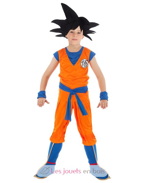 Déguisement Goku Saiyan Dragon Ball Z 128 cm - Chaks - Costume enfant