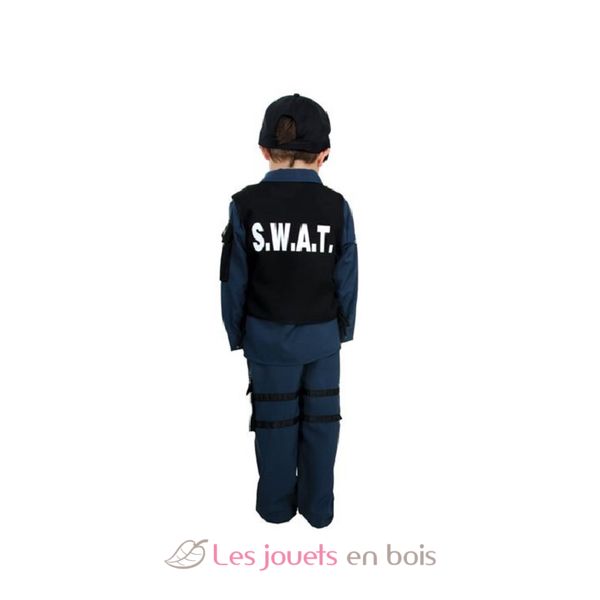 Déguisement Policier Enfant Bleu - Costume Policier - Taille 116cm