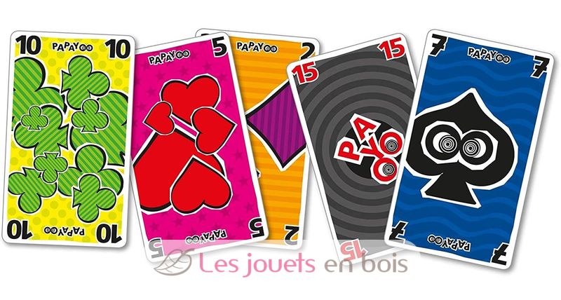 GIGAMIC Papayoo - Gioco Di Carte Con Dadi - Per 3-8 Giocatori, Da 7 Anni - Il Gioco Di Prese Dove Vuoi Perdere! - Divertente Regalo Per Famiglia E Amici