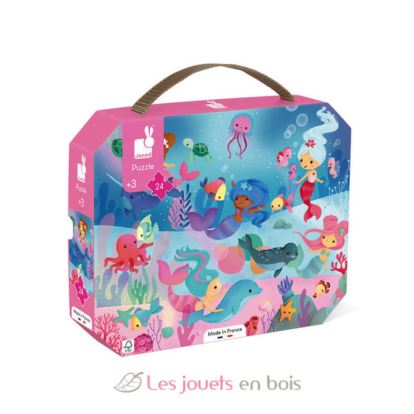 Puzzle enfant 3 ans - Puzzle pompier, jouet enfant 3 ans - Janod