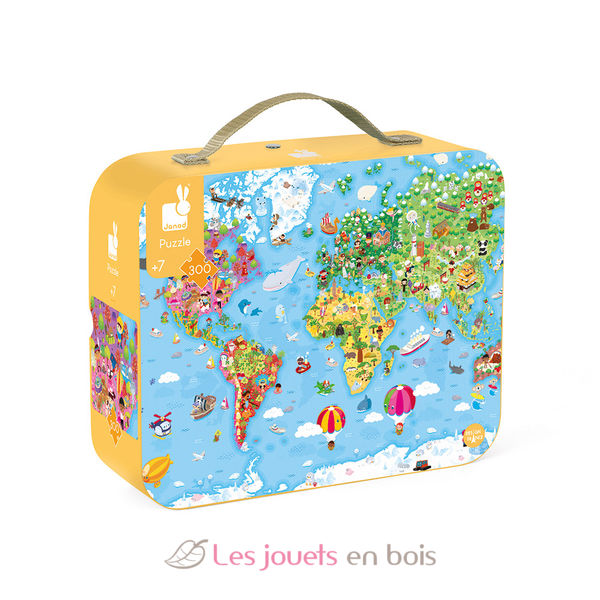 Puzzle enfant 4 ans - Puzzle animaux, jouet enfant 4 ans JANOD