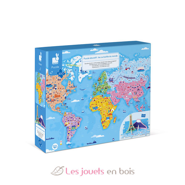 Puzzle éducatif géant Mythes et Légendes - JANOD - 350 pcs - Dès 7