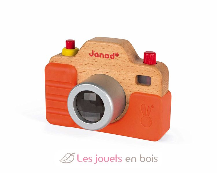 Appareil photo sonore - Janod - Jouets 1er âge. De 1 à 3 ans