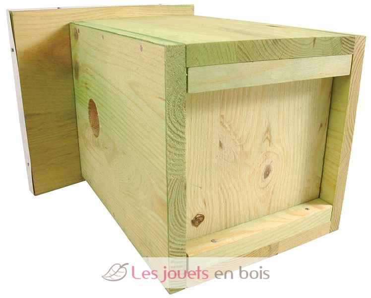 1pc Nichoirs En Bois À Faire Soi-même Nichoirs En Bois Suspendus Nichoirs  Pour Oiseaux Sauvages Squirrel Proof Bird Feeder, Fournitures Pour L'observa