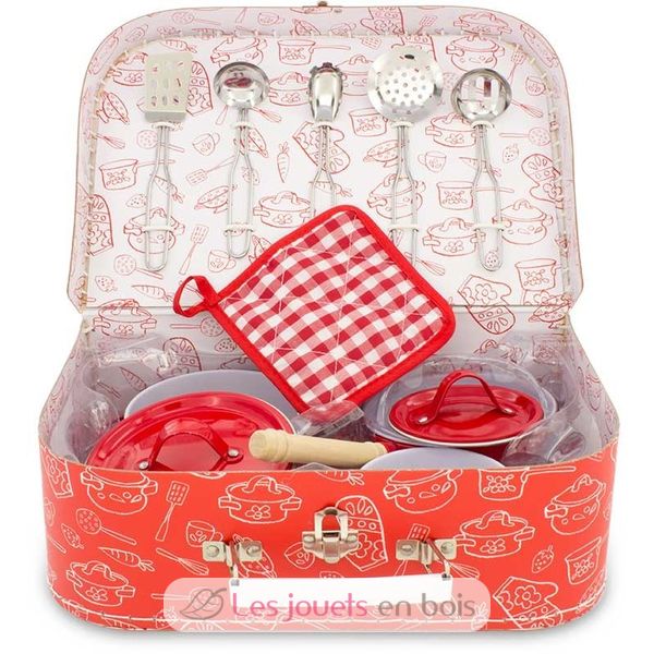 Casseroles batterie de cuisine Brio pour chambre enfant - Les