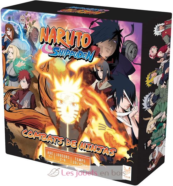 Maxi Boite à Fête Naruto Shippuden pour l'anniversaire de votre