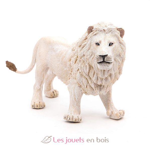 Figurine Lion blanc - Figurines Papo. De 2 à 8 ans