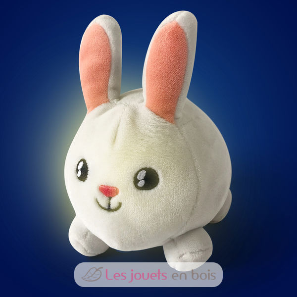 lapin peluche lumineux