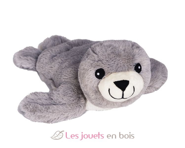 Peluche bouillotte Girafe garnie de grains de blé et de lavande