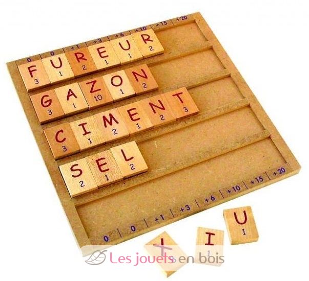Jeu de Mots Les Jeux de Paul Jeux de société en Bois massif.