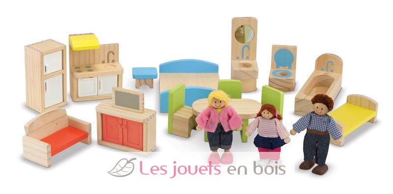 Melissa and doug high rise dollhouse clearance
