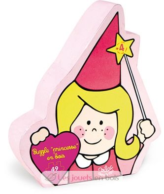 PUZZLE "PRINCESSE" EN BOIS